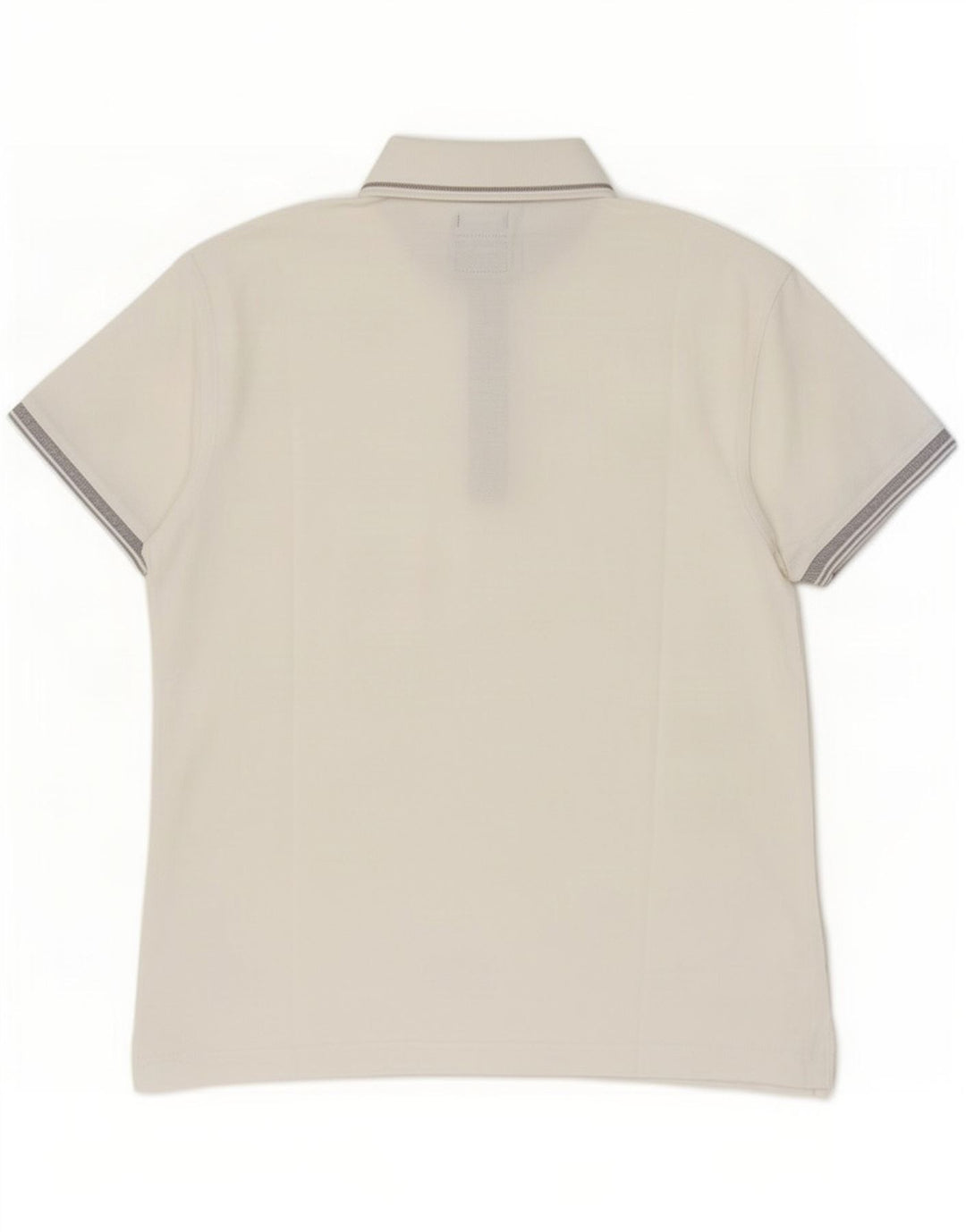 Polo da uomo slim fit Henry Cottons bianca media