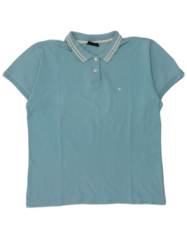 Polo da donna Champion UK 18 XL cotone blu