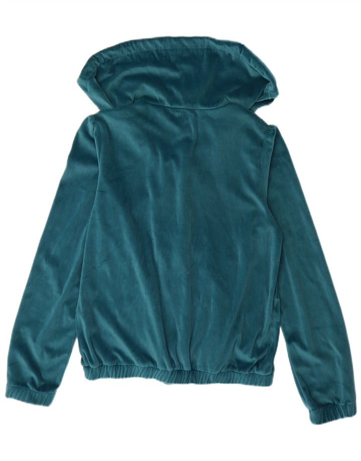 Giacca da ginnastica da donna in velluto Killah UK 14 grande poliestere blu