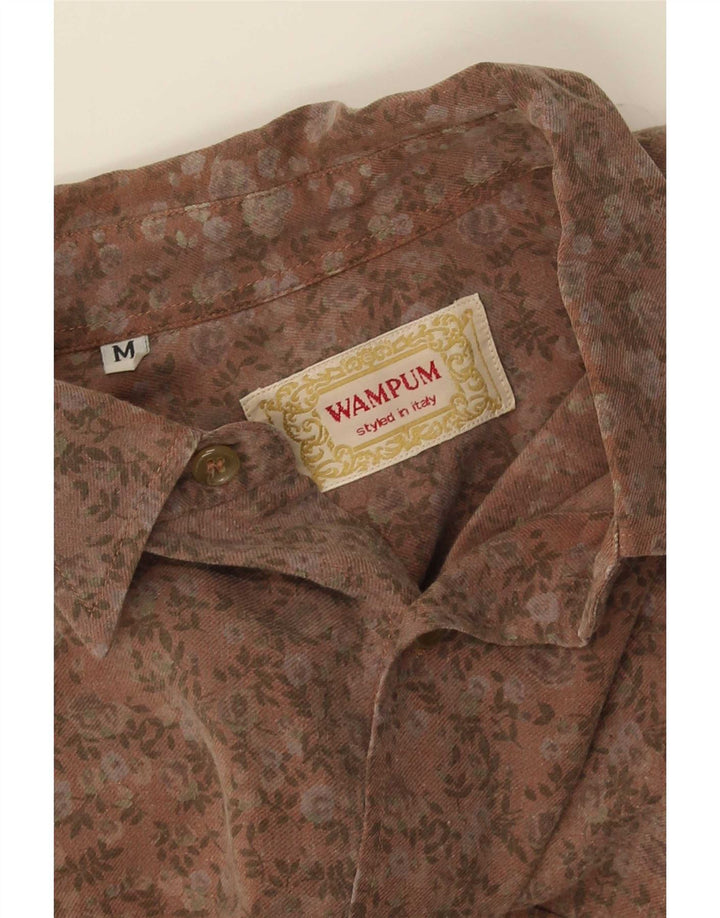 Camicia da uomo Wampum marrone medio floreale