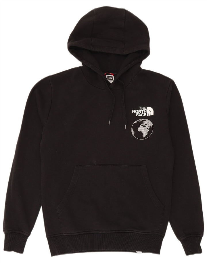 Felpa con cappuccio da uomo The North Face piccola in cotone nero