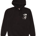 Felpa con cappuccio da uomo The North Face piccola in cotone nero