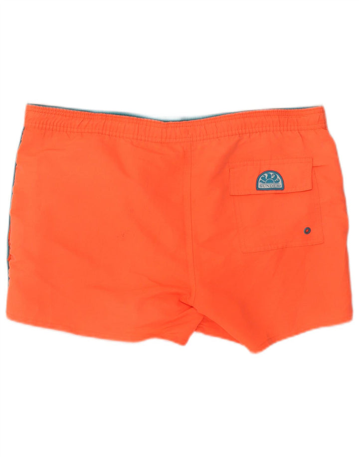 Pantaloncini da bagno da uomo Sundek XL arancione poliestere