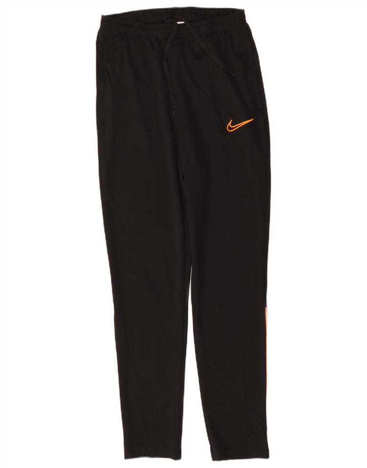 Pantaloni da tuta Nike Dri Fit da uomo piccoli in poliestere nero