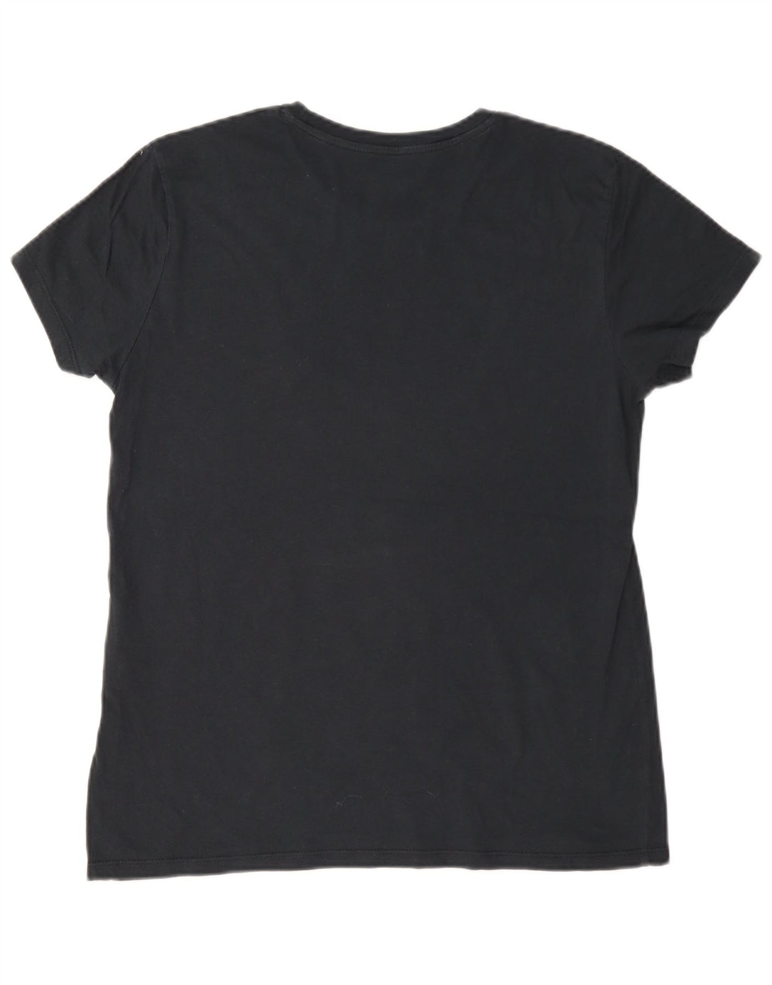 Levi's T-shirt grafica oversize da donna Top UK 10 Small Nera