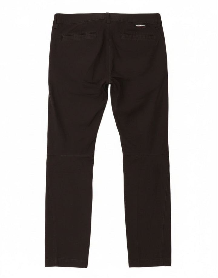 Pantaloni casual slim da donna Murphy & Nye W33 L33 cotone nero