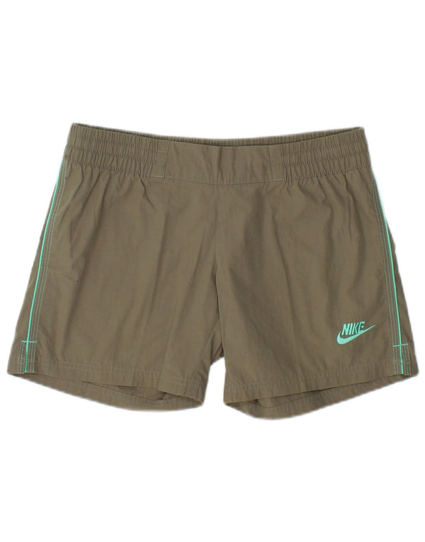 Pantaloncini casual Nike da bambino 12-13 anni Large W28 poliestere kaki
