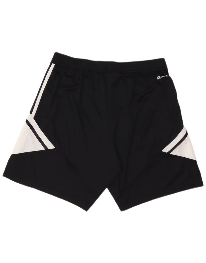 Pantaloncini sportivi ADIDAS Aeroready da uomo XL Nero in poliestere color block