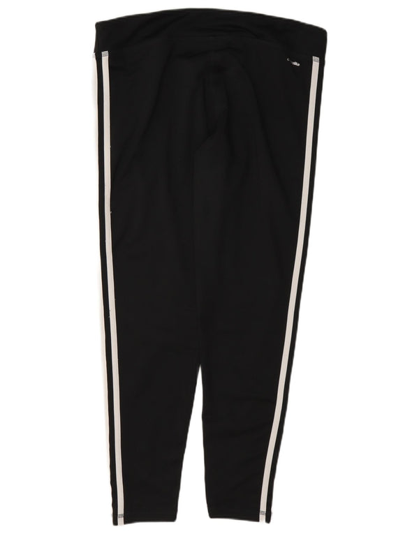 Leggings Adidas Climalite da donna UK 16/18 Large Nero Poliestere