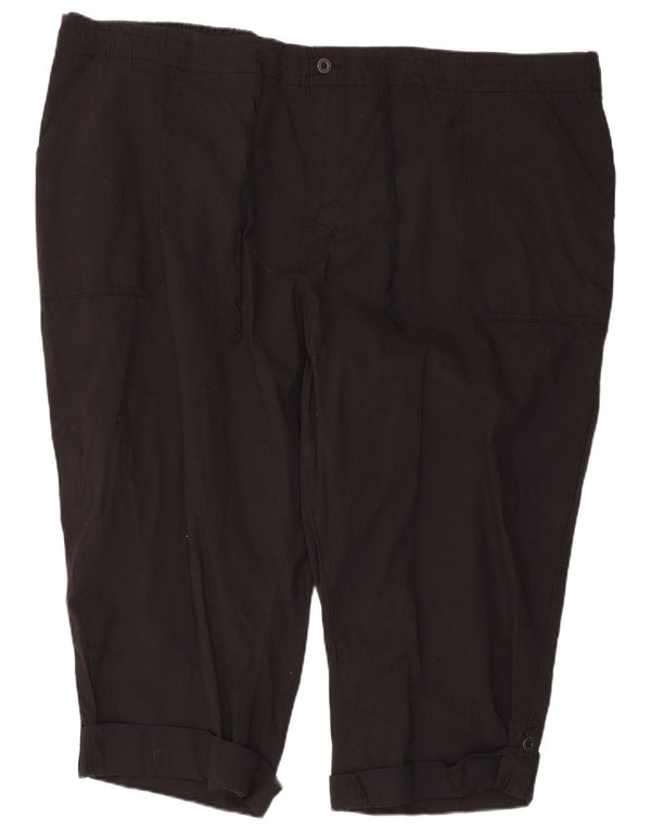 Bermuda da donna Marks & Spencer Autograph UK 28 6XL W52 L22 Nero