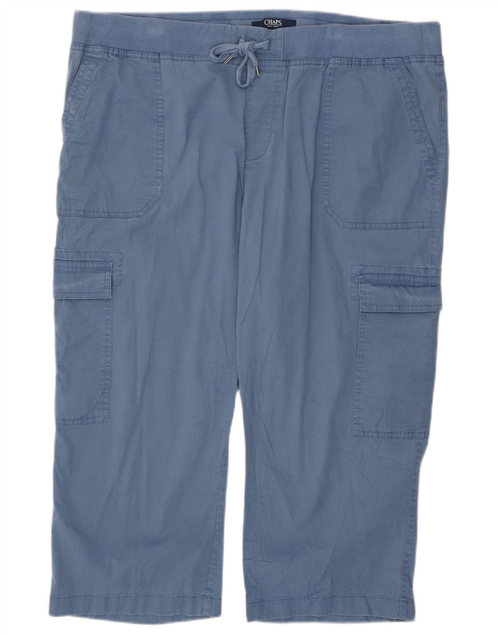 Pantaloni da tuta Capri da donna Chaps UK 18 XL Cotone blu