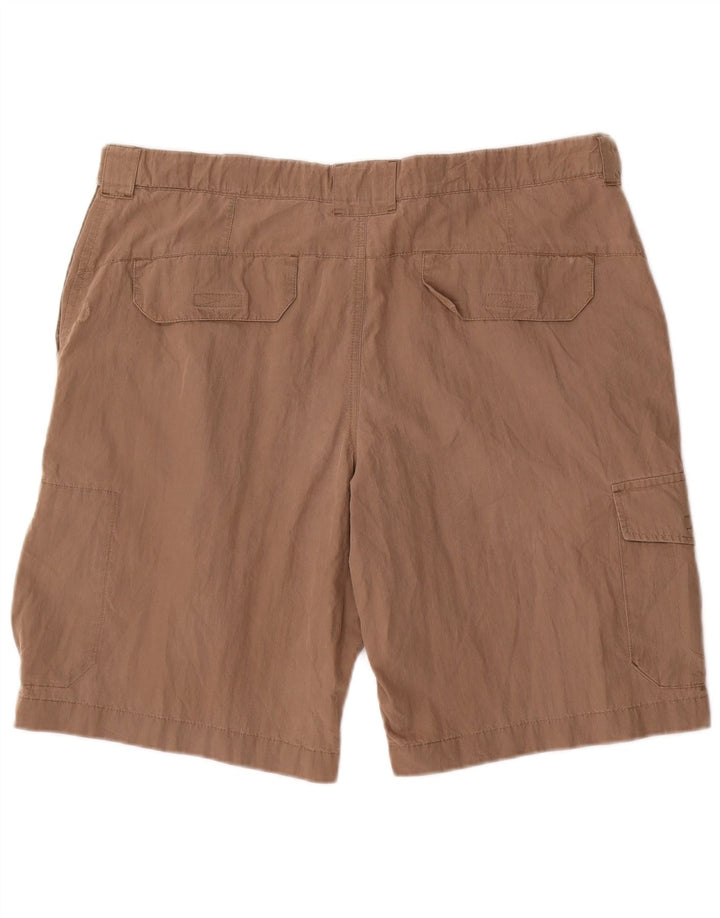 Pantaloncini cargo Marks & Spencer da uomo blu Harbour W38 XL cotone beige