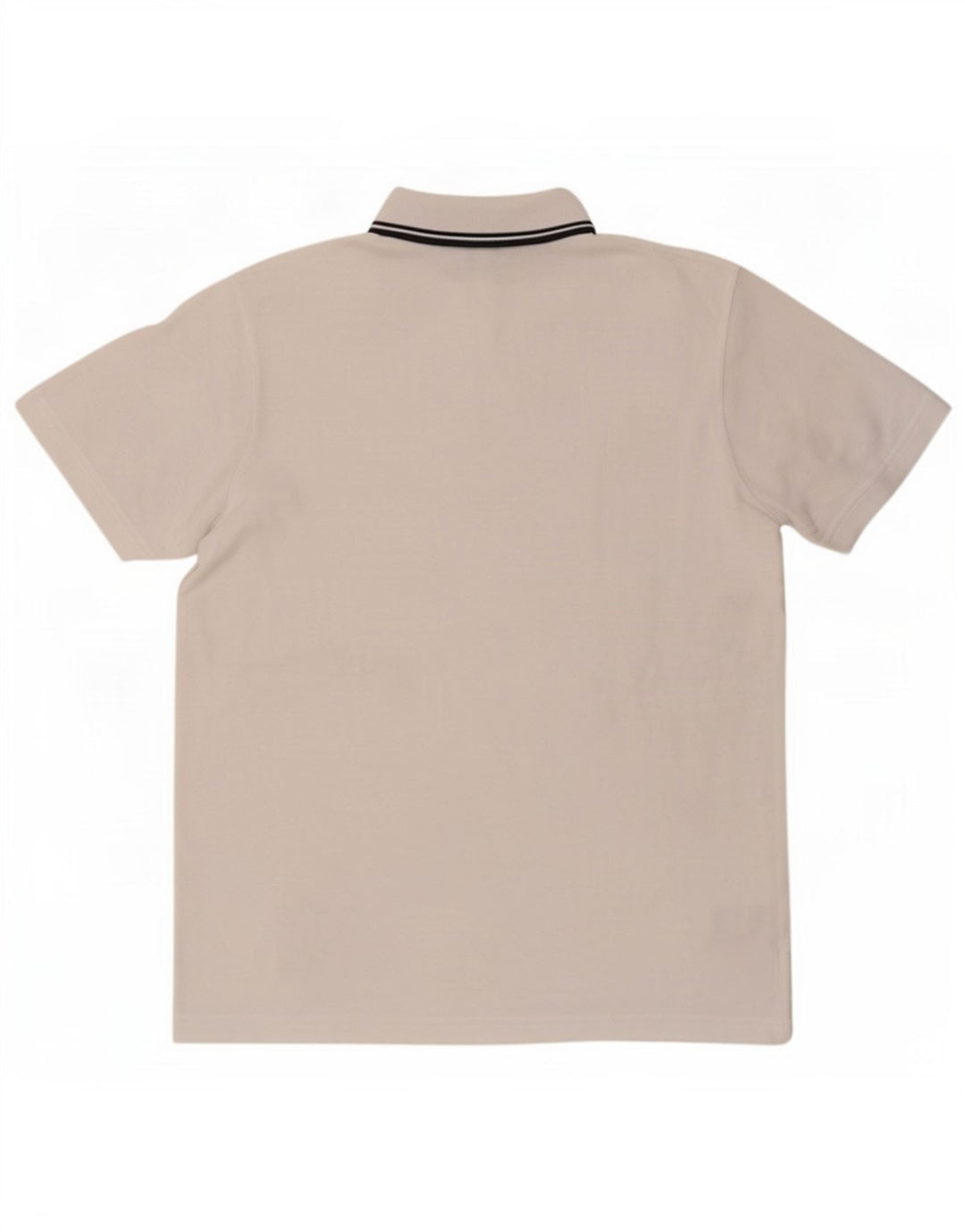 Polo da uomo Umbro in poliestere bianco medio