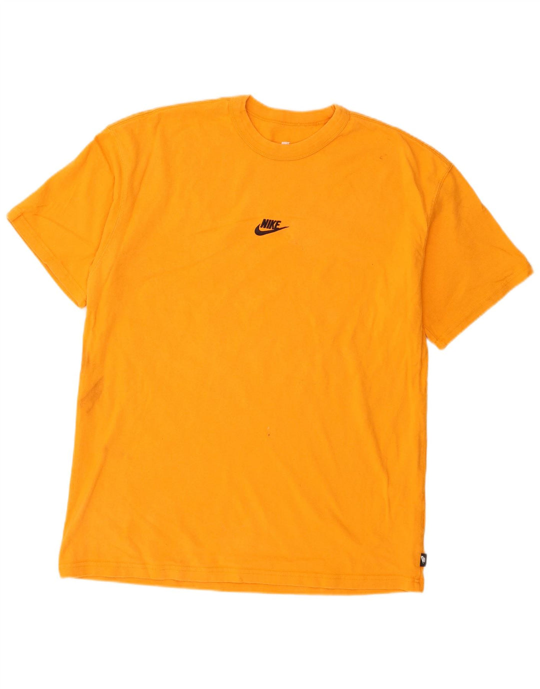 T-shirt Nike da uomo dal taglio ampio, in cotone arancione medio