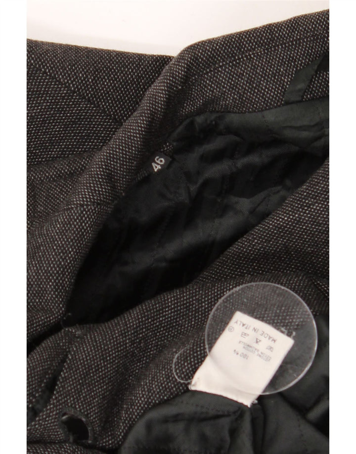 Soprabito vintage da uomo IT 46 piccolo in cotone grigio