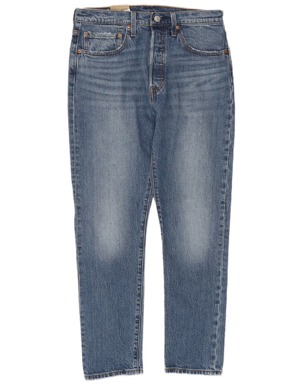 Jeans skinny da uomo a vita alta Levi's piccoli W29 L27 cotone blu