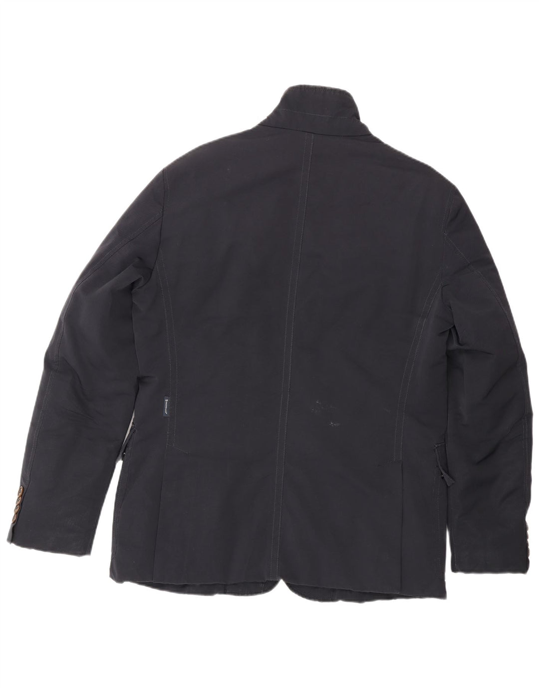 Moncler Giacca imbottita da uomo taglia 4 XL in poliestere blu navy