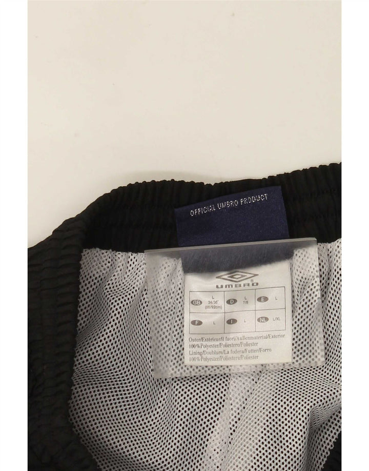 Pantaloni da tuta da uomo Umbro Joggers Large Poliestere nero