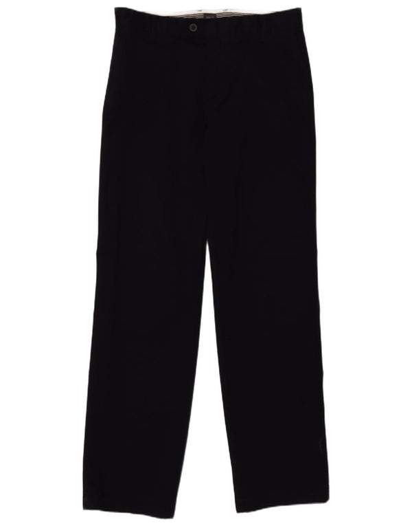 Pantaloni chino dritti da uomo Joop W34 L34 cotone blu navy