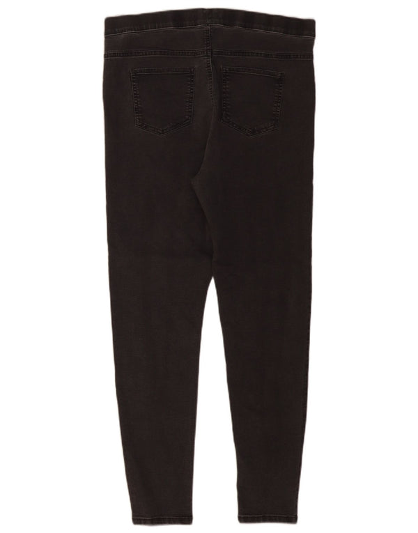 Jeans Jeggings da donna Marks & Spencer UK 14 Large W34 L28 Cotone grigio
