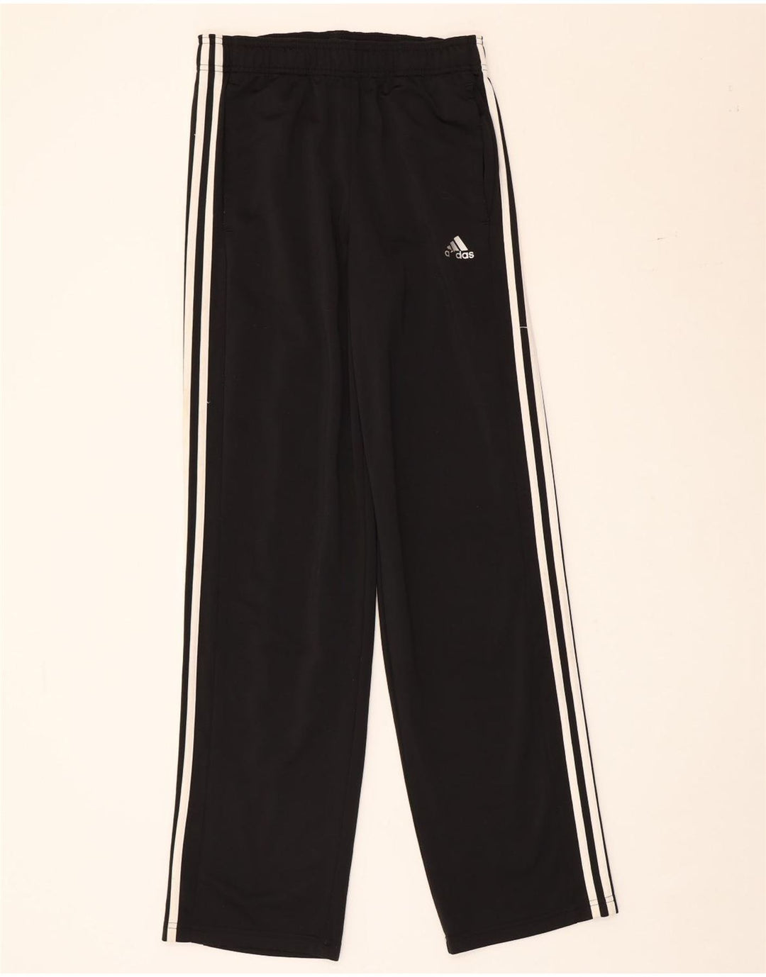 Pantaloni da tuta da uomo Adidas Small neri in poliestere