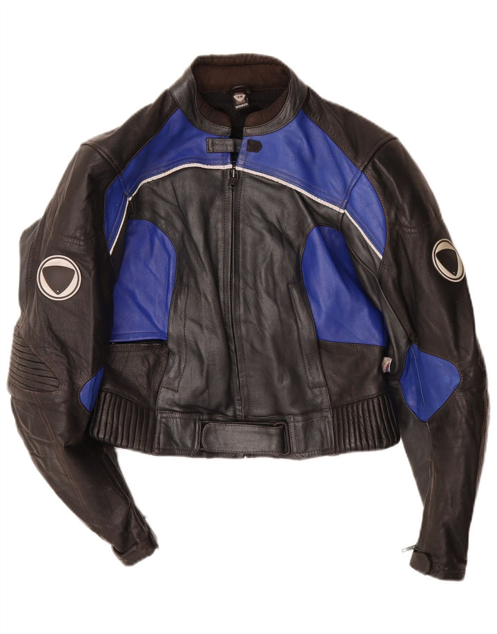 Set da 2 pezzi per moto da donna SCHUH EU 38 Medium W26 L28 Black Biker