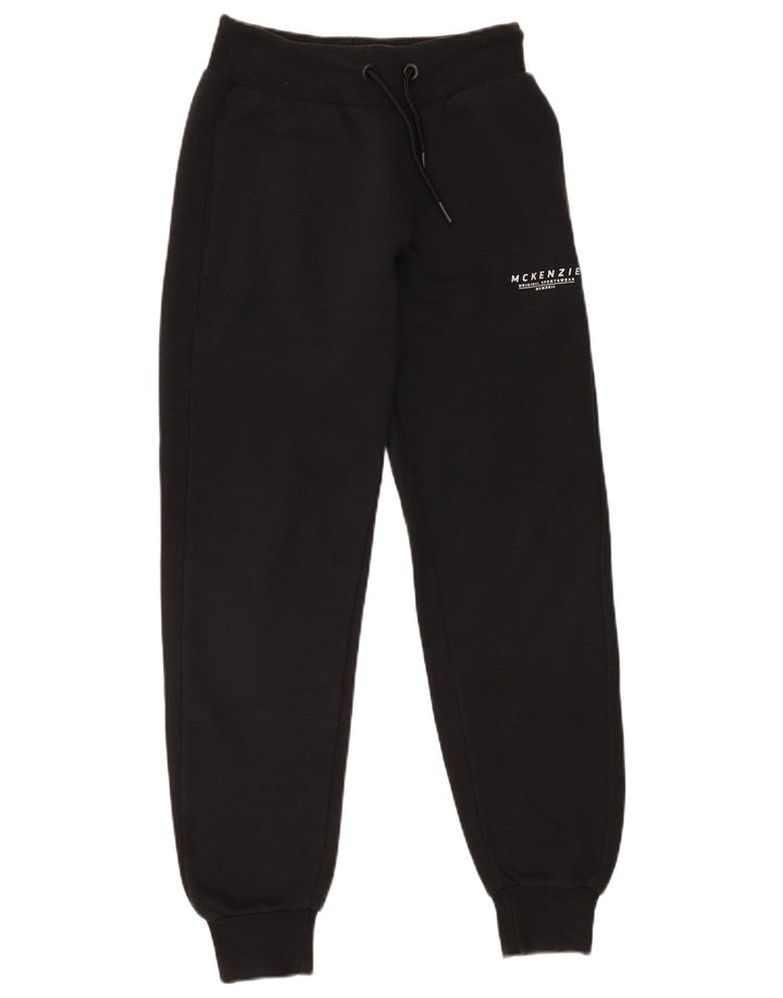 Pantaloni da tuta da uomo Mckenzie Joggers piccoli in cotone nero