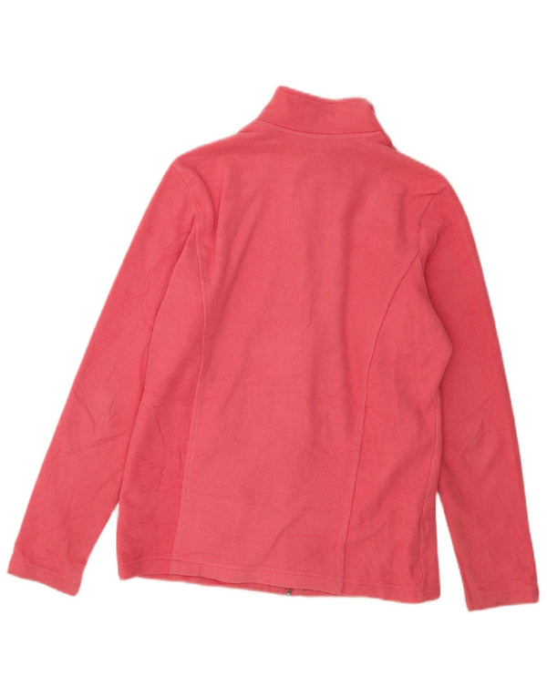 Giacca in pile da donna Marks & Spencer UK 10 Small Rosa Poliestere
