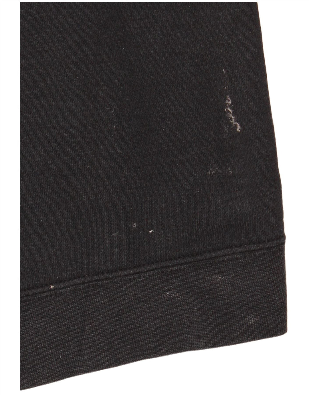 Felpa con cappuccio e zip Nike da uomo, grande, in cotone nero