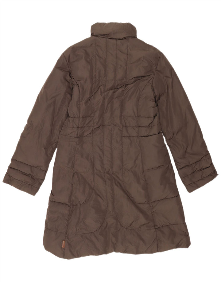 Cappotto imbottito da donna Moncler taglia 3 grande grigio