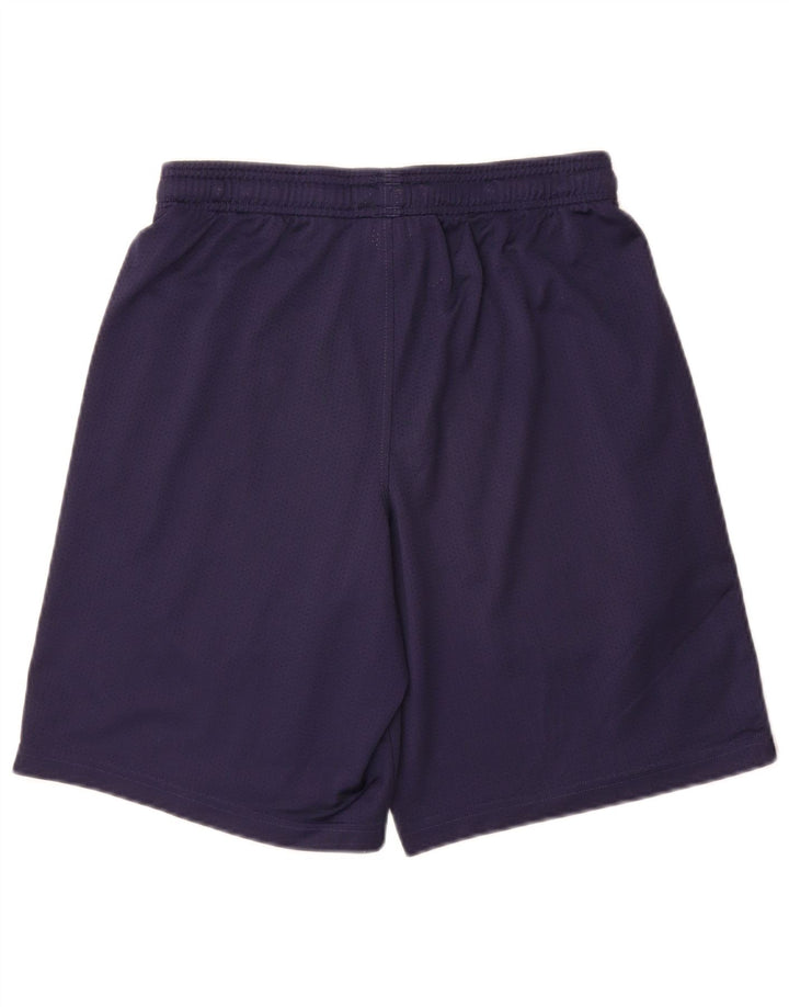 Pantaloncini sportivi Under Armour da uomo Heat Gear medio poliestere blu navy