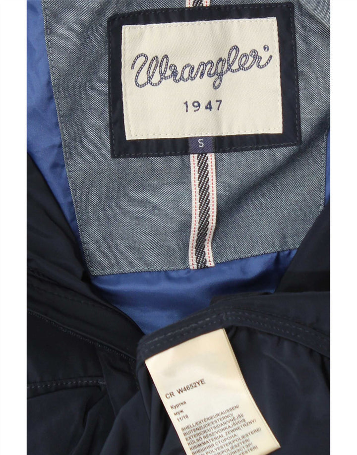 Giacca multiuso con cappuccio da uomo Wrangler UK 36 Small Poliestere blu navy