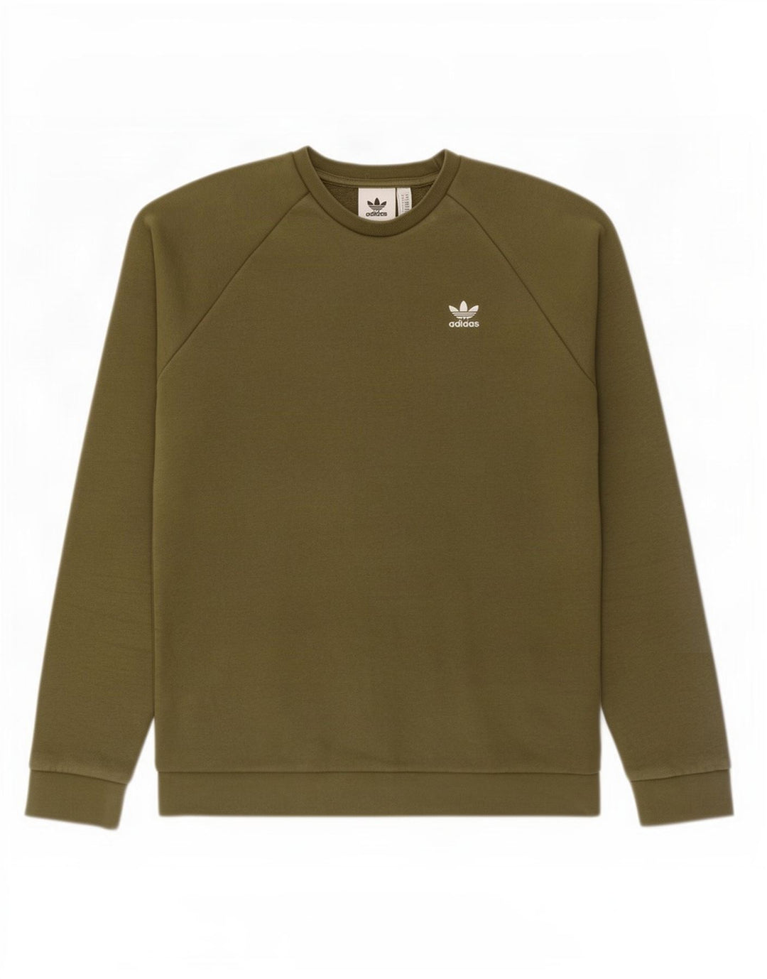 Felpa Adidas Uomo Maglione Medio Cachi Cotone