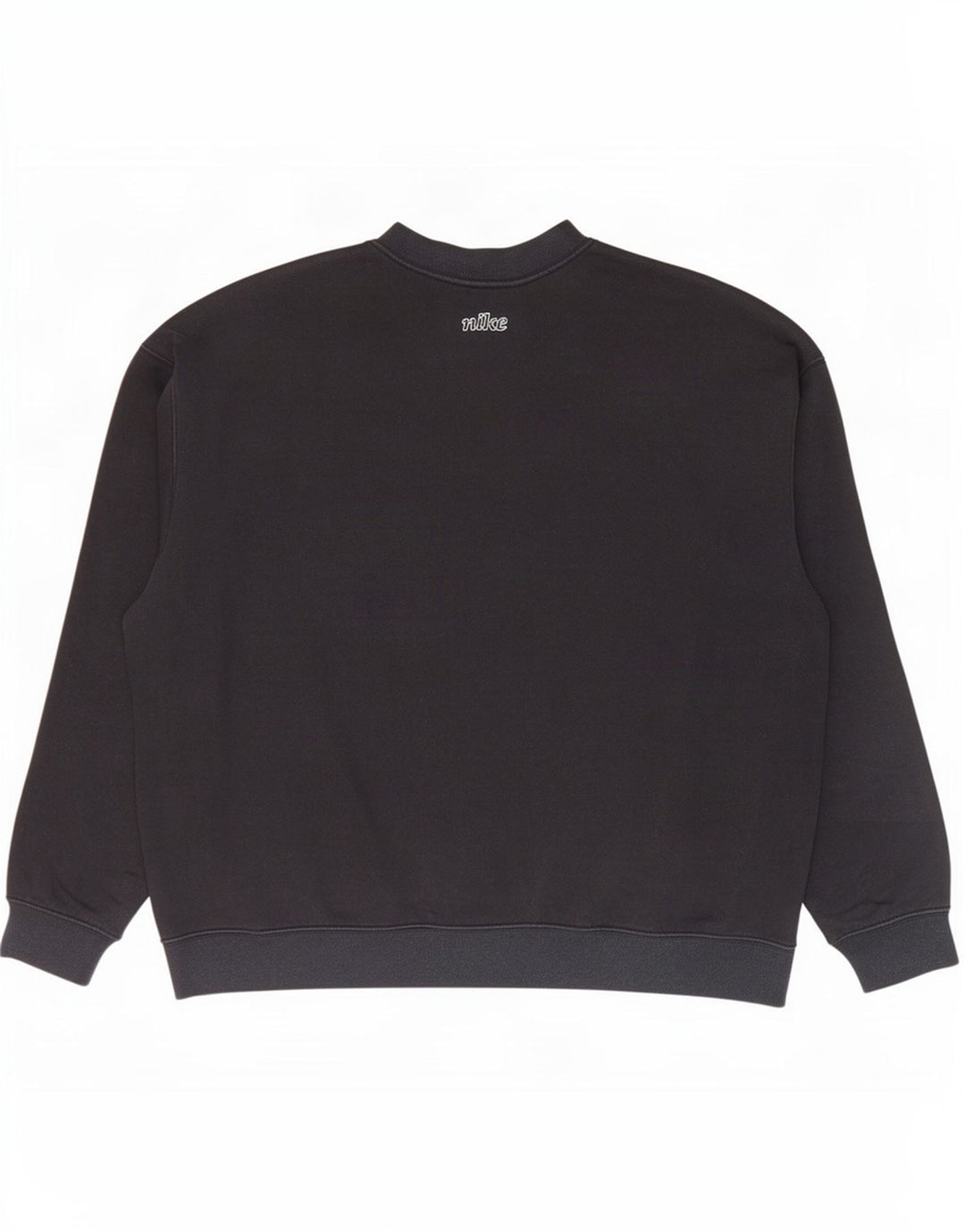 Felpa grafica Nike Dri Fit da uomo, grande, in cotone nero