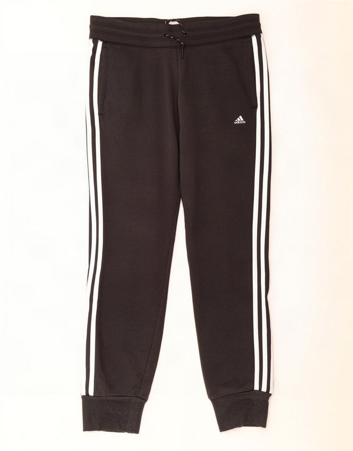 Pantaloni da tuta da uomo Adidas Climalite Joggers piccoli in poliestere nero