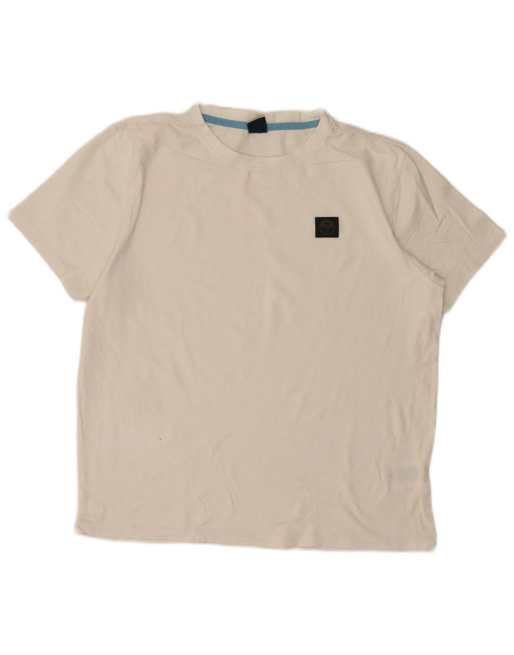 T-shirt da uomo North Sails grande in cotone bianco