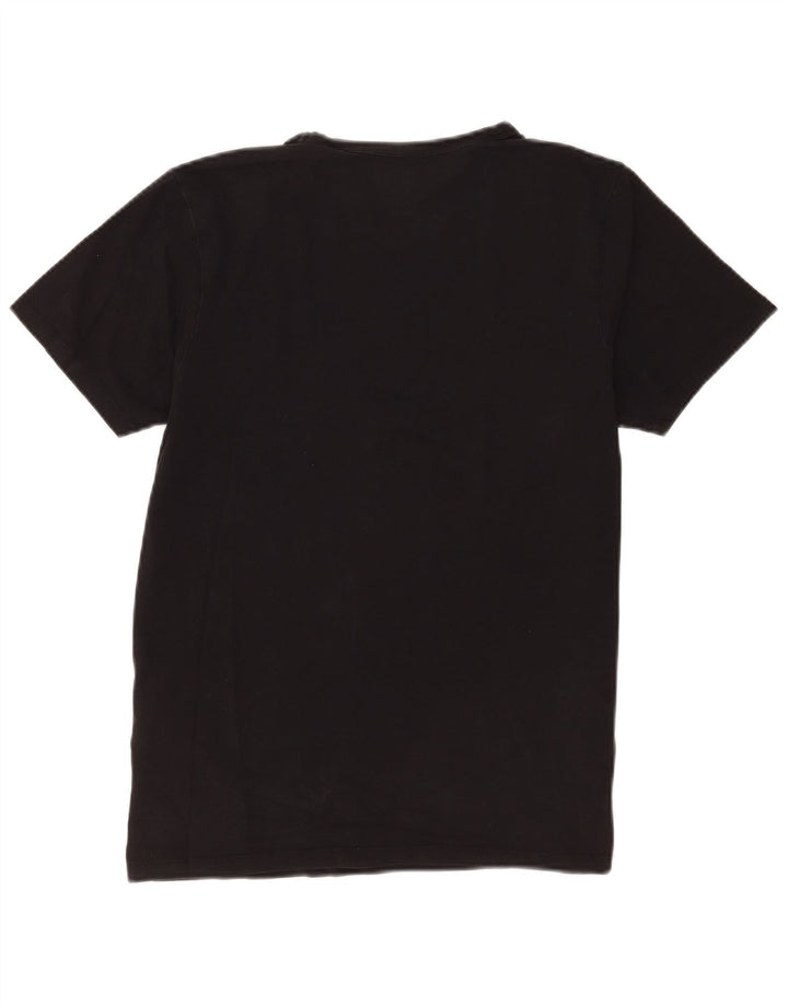 T-shirt da uomo Jack & Jones Top grande in cotone nero