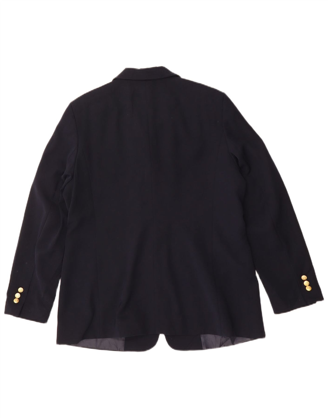 Giacca blazer da donna vestibilità regolare L.L.Bean US 14 XL poliestere blu navy