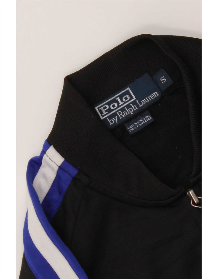 Giacca da ginnastica da uomo Polo Ralph Lauren piccola color block nera