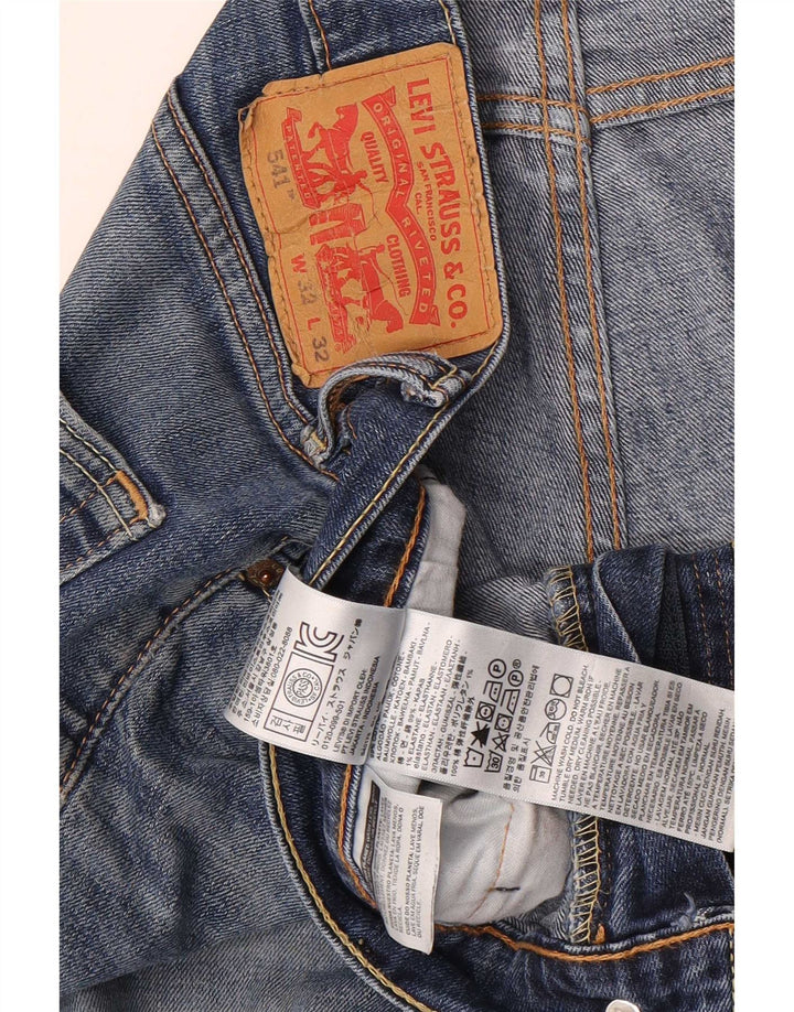 Levi's Uomo 541 Jeans affusolati W32 L32 Cotone blu