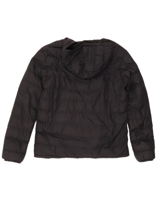 Giacca imbottita con cappuccio da uomo Mountain Warehouse UK 40 Large in nylon nero
