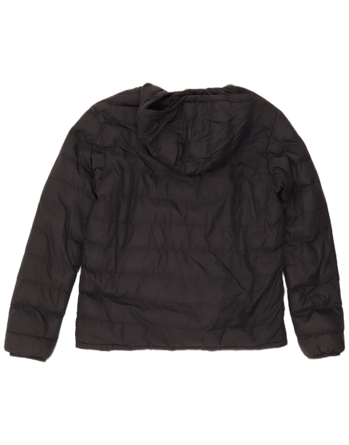 Giacca imbottita con cappuccio da uomo Mountain Warehouse UK 40 Large in nylon nero
