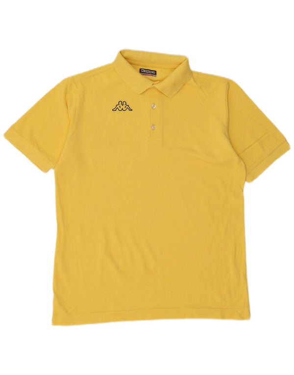 Polo da uomo KAPPA giallo medio