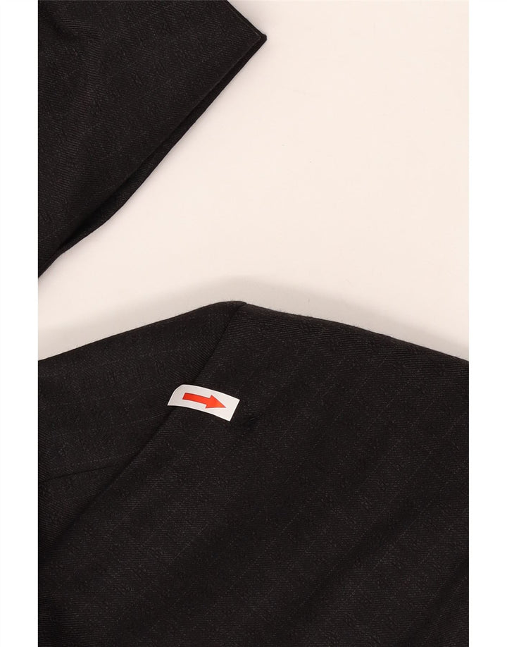 DOLCE & GABBANA Giacca blazer da uomo a 2 bottoni UK 38 grigio medio a quadri