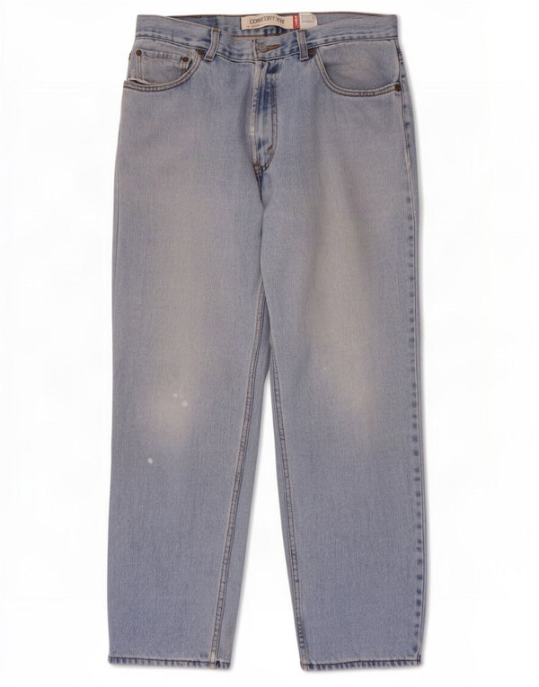 Jeans dritti da uomo Levi's 560 Comfort Fit W33 L32 cotone blu