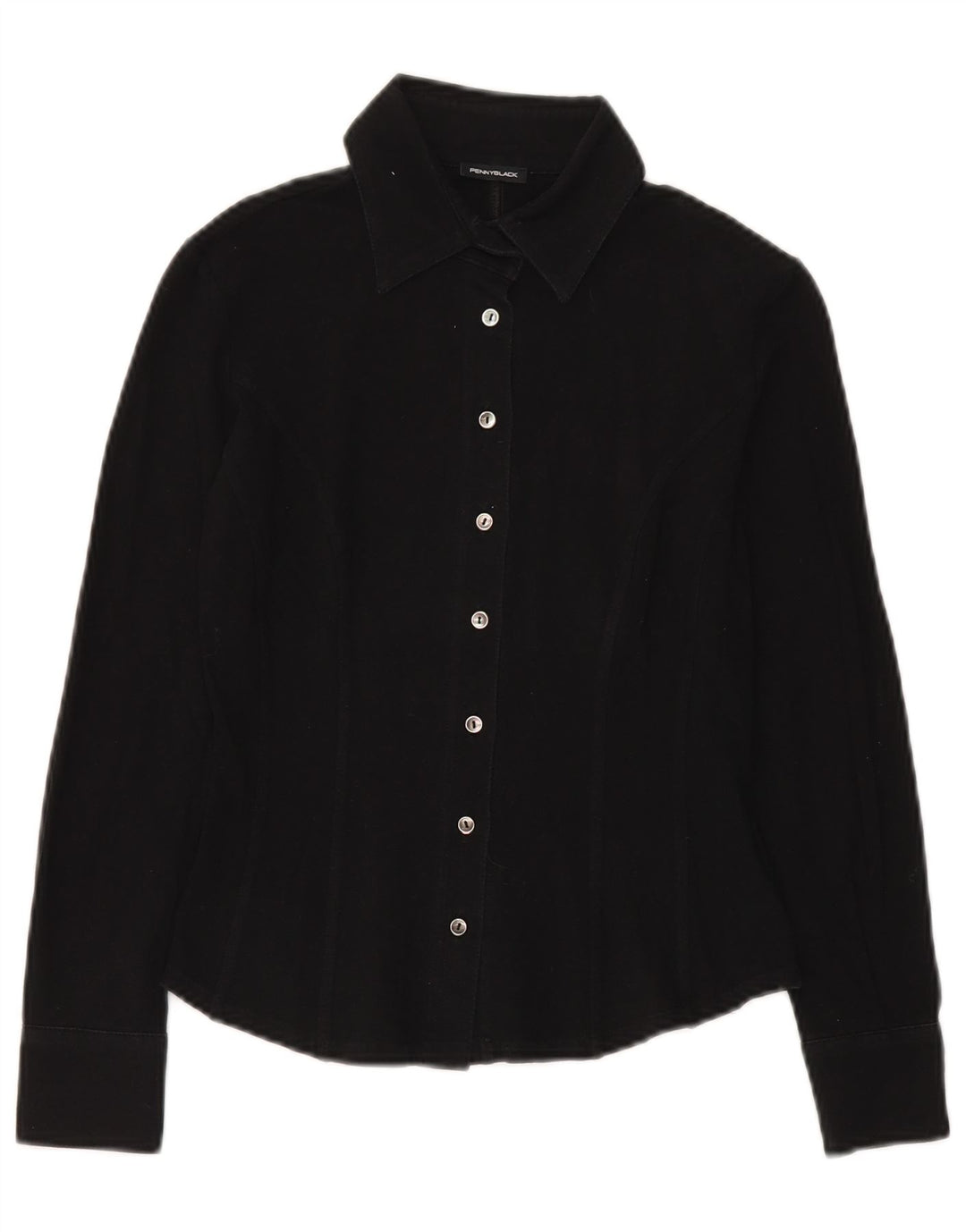 Camicia da donna Penny Black UK 10 piccolo cotone nero