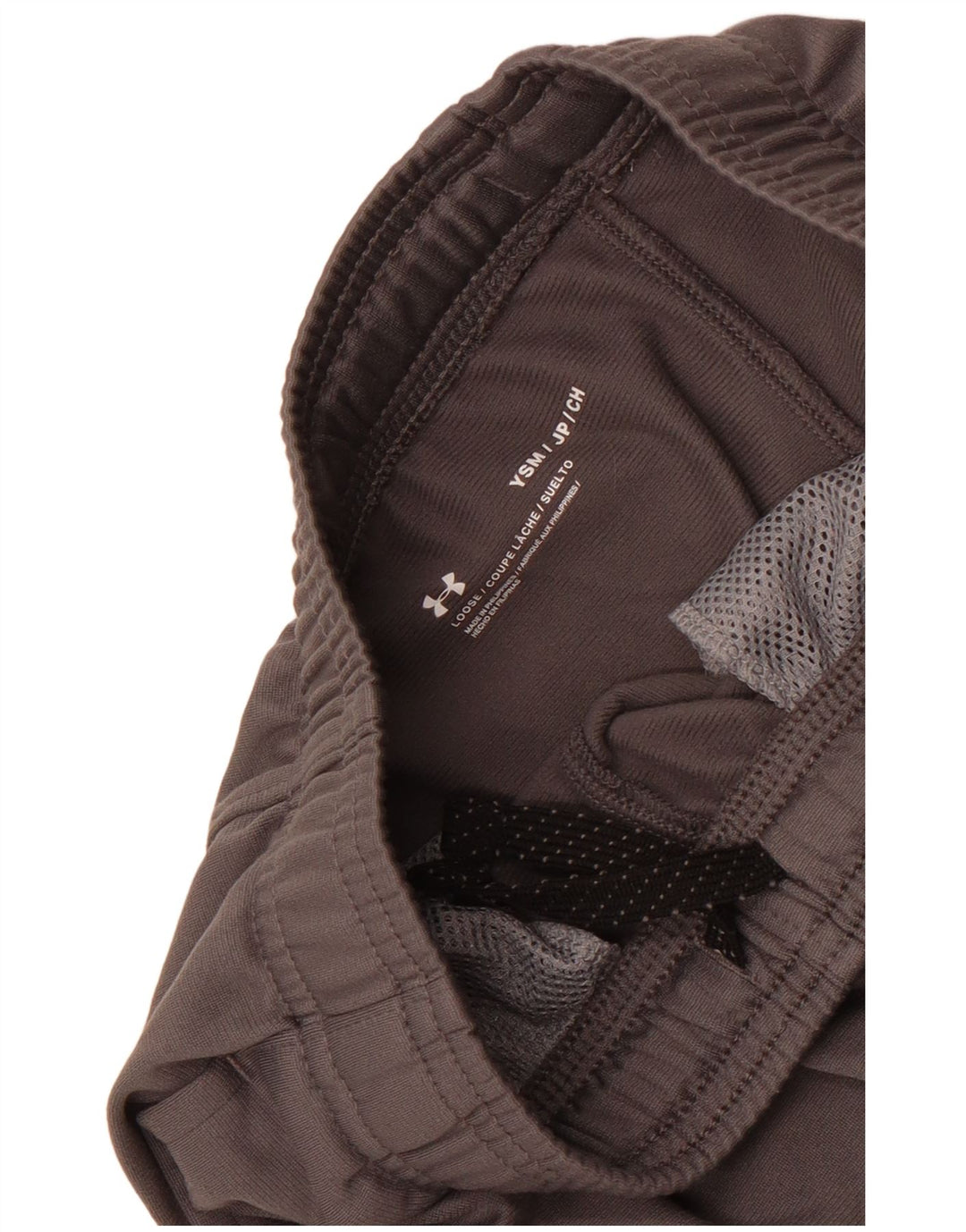 Pantaloni da tuta da ragazzo Under Armour 7-8 anni Small Grey Colourblock