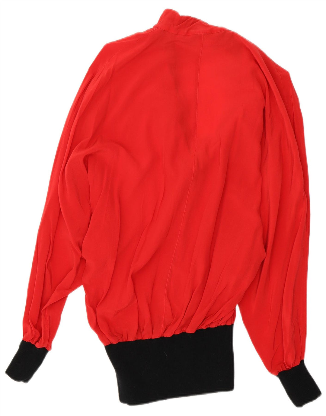 Camicetta a maniche lunghe da donna Daniela Massa IT 44 Colorblock rosso medio