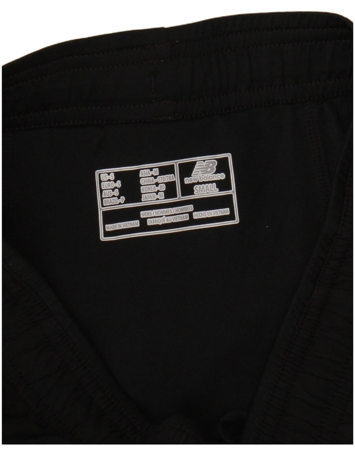 NEW BALANCE Mens Sport Shorts Small  Black
