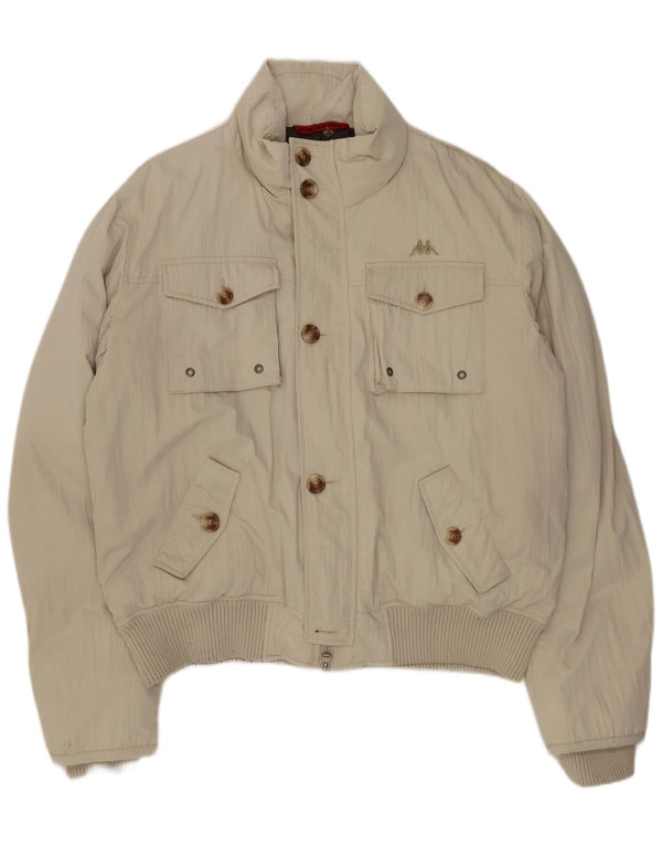 Giacca imbottita da uomo Kappa UK 42 XL Beige poliestere